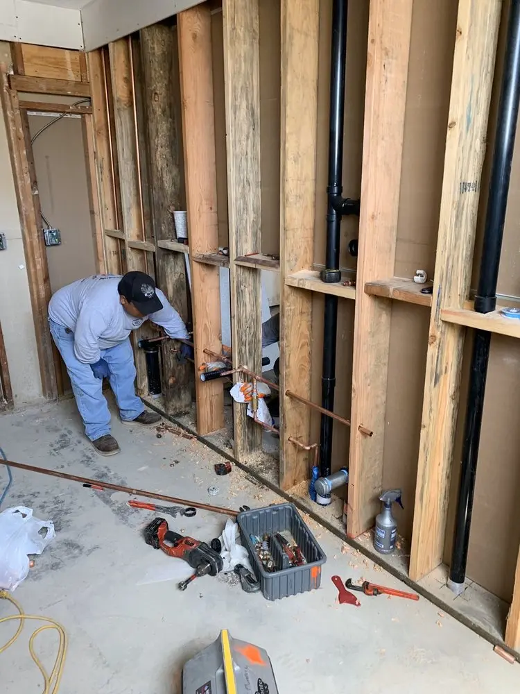 Commercial rough-in plumbing for Water Heater Replacement in Henniker